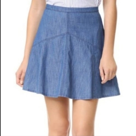 Madwell Dresses & Skirts - Madewell Piazza Denim Mini Skirt